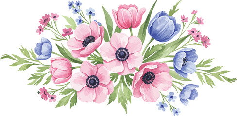 Whimsical unicorns and hot air balloons in a dreamy fantasy scene © Farzana