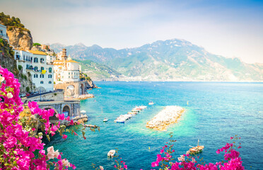 Fototapeta premium Amalfi coast, Italy