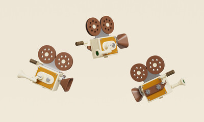 레트로 영화 필름 카메라 Retro Movie Film  Camera