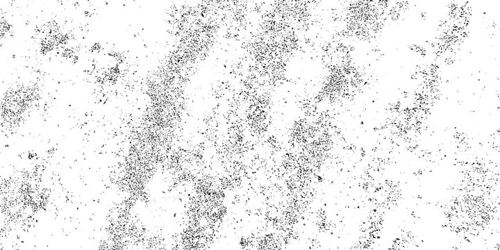 Grunge vintage white and black vector wall distressed dirty noise rust cracked pain background. messy dusty chalk splat dirt rusty noise overlay concrete wall texture background.