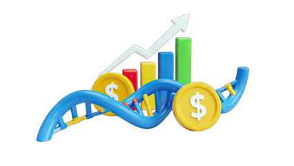 DNA Finance: Growth and Investment Concept
