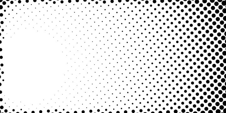 White and black sand noise wallpaper. Retro pixilated vector backdrop. Halftone faded gradient texture. Grunge halftone grit background.