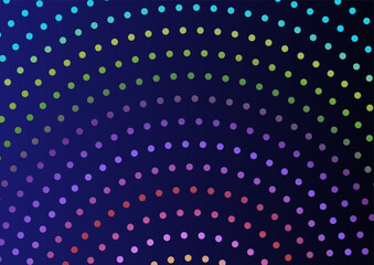 abstract colorful background with circles