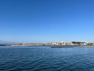江の島の海