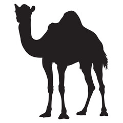 Black Camel Silhouette Set