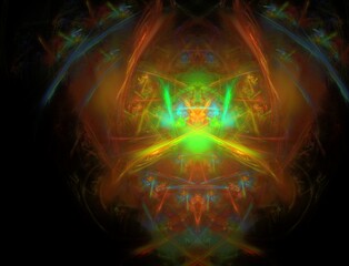 Imaginatory fractal abstract background Image