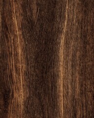 Dark Brown Wood Grain Texture Background