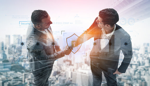 A concept of an advanced cybersecurity system. The futuristic interface shows a multi-factor authentication process using a secure password or PIN for enhanced data protection. Fermion - Powered by Adobe