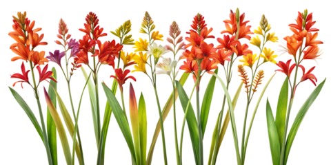 Vibrant collection of wildflowers