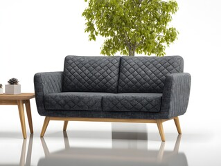 Fototapeta premium Modern Loveseat Interior Design