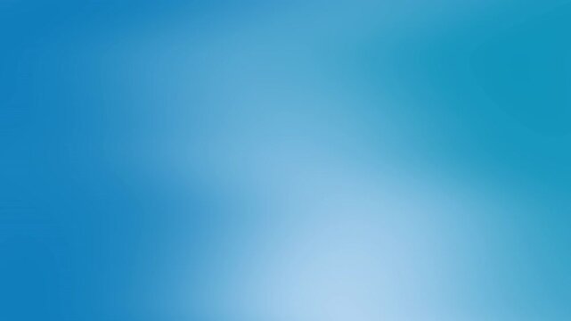 Blurred gradient blue animation