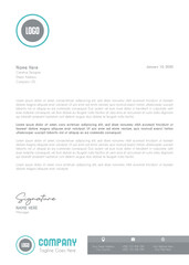 Creative Clean Corporate Letter Head Template