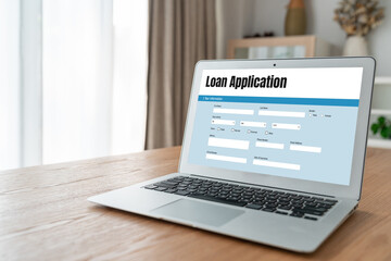 Online loan application form for modish digital information collection on the internet network