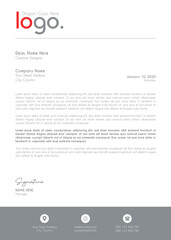 Creative Clean Corporate Letter Head Template