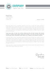 Creative Clean Corporate Letter Head Template