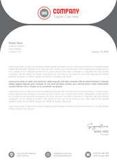 Creative Clean Corporate Letter Head Template