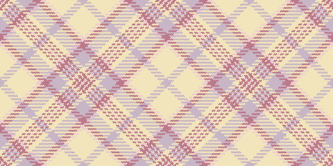 Self fabric vector check, material seamless pattern texture. Worldwide background plaid tartan textile in light and pastel colors.