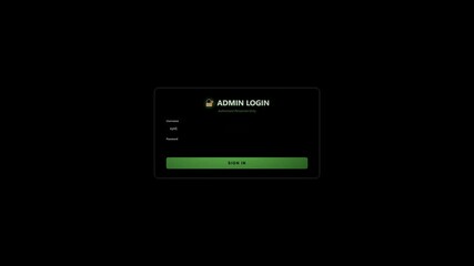 Funny animation showing administrator login process with a hacking theme and humorous outcomes