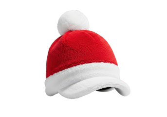 Red and white santa hat