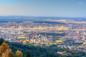 Obraz premium Zurich, Switzerland from the Top of Europe 2513