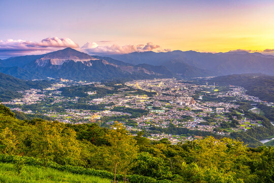 Chichibu, Saitama, Japan with Buko Mountain 2524