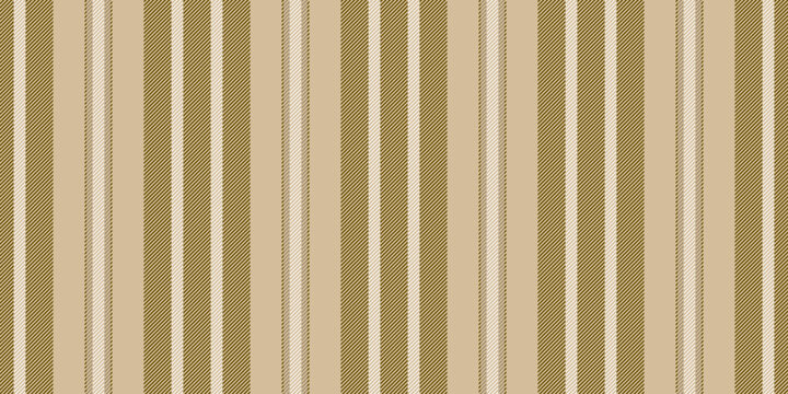 Hatch vertical fabric background, satin vector textile seamless. Cide stripe pattern lines texture in light and yellow colors.