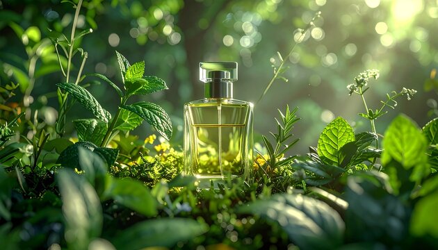 Naturalna woda kolońska z ziołami 2