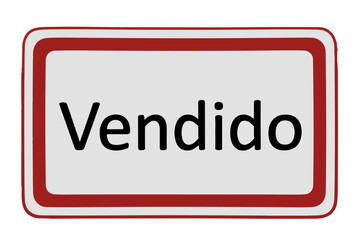 Real Estate Sold Sign