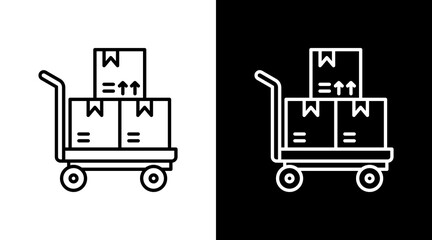 Hand Truck Icon