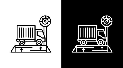 Truck Scale Icon