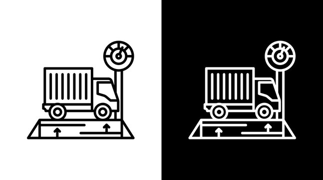 Truck Scale Icon