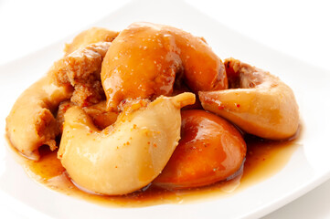 ホタテ卵の甘辛煮