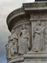 Obraz premium detail of the altare della patria