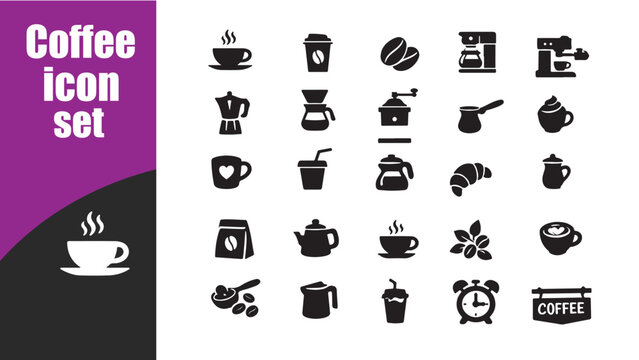 Coffee Icon Set