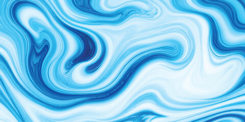 Seamless Blue Marble Liquid Swirl Texture With  Elegant Cyan & Royal Blue Ink Waves on White Background for Luxury Branding, Aesthetic Web Design & Sophisticated Contemporary Digital Art