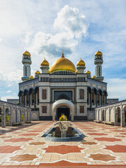 Jame Asr Hassanil Bolkiah Mosque at Bandar Seri Begawan, Brunei