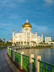 Omar Ali Saifuddien Mosque in Bandar Seri Begawan, BSB, Brunei Darussalam