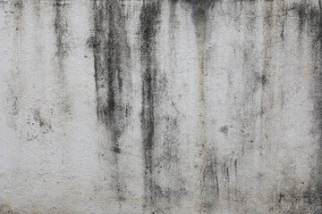 Old weathered cement wall with crack