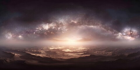 Dramatic Sky Over Water