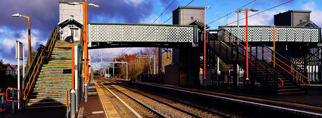 great british railways british rail electrified passenger suburban railway station