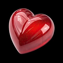 red heart valentine symbol 