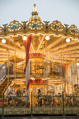 January 17, 2025, Russia, Moscow, New Year's decorations on Tverskaya Square