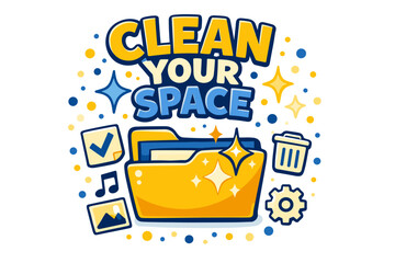 Clean your space: organizing digital files and decluttering icons
