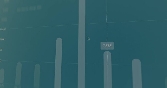Data visualization on a bar chart