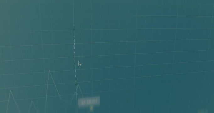 Graph with a highlighted data point