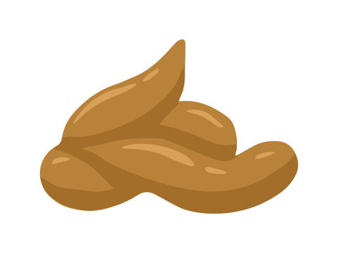 Human Feces Clip Art Illustration
