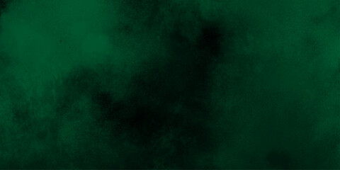 Fototapeta premium abstract cloud and vapor texture background. Black and Green smoke aquarelle smudge illustration smooth grungy smokey light pastel colors ink glow. green color powder explosion