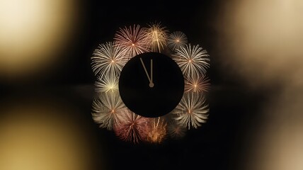 christmas decoration on black