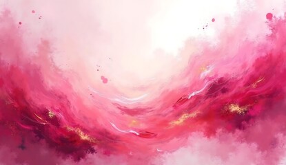 Fototapeta premium Ethereal Pink Vortex