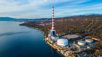 Urinj Power Plant, Adriatic Coast